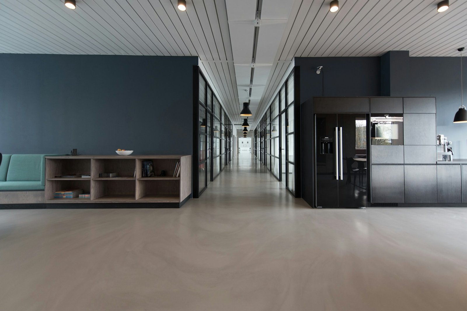 Modern office interior repaint